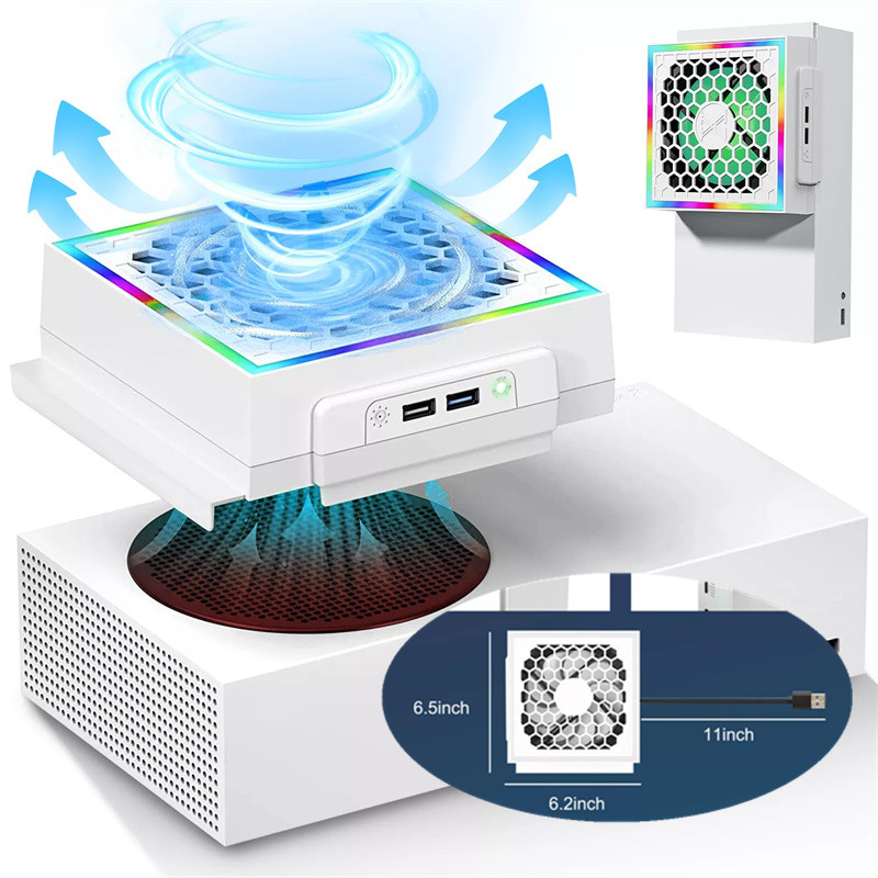 Gaming Accessories Lights - LED Cooling Fan Atmosphere Light 3