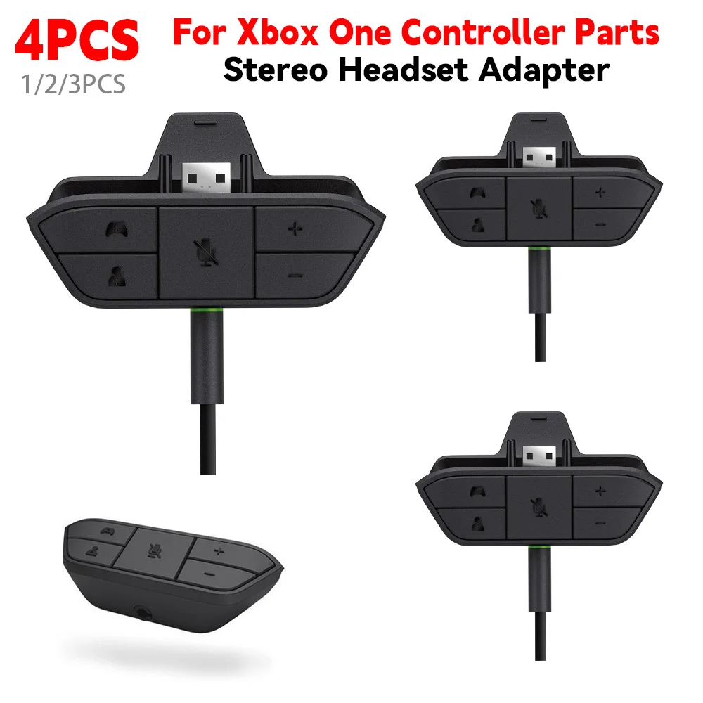 Gaming Controllers Xbox Accessories - Stereo Headset Adapter for Xbox One