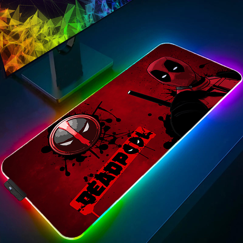 Gaming Accessories Lights - LED Mouse Pad Gaming Backlight Lock