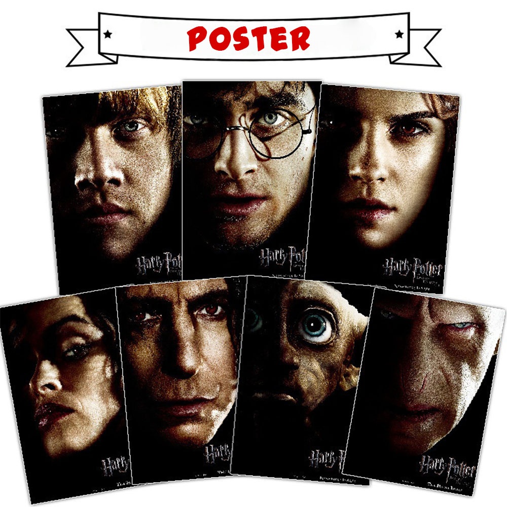 Gaming Accessories Wall - Genuine Harry Potter Posters Hogwarts Themed