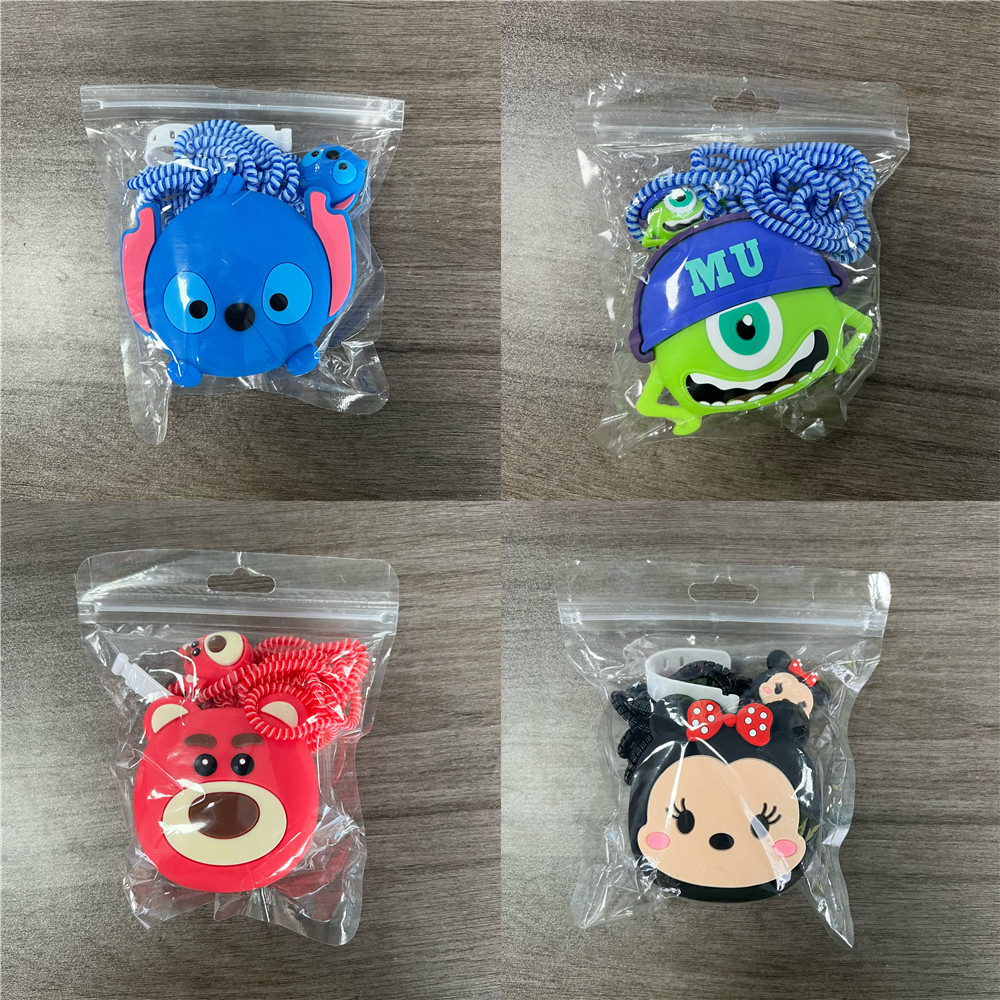 4Pcs/Set Cute 3D Cartoon Cable - đánh giá và giá Sleeved Cable Kit