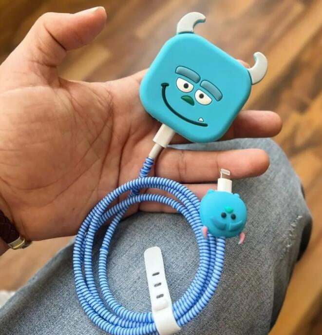 4Pcs/Set Cute 3D Cartoon Cable - đánh giá và giá Sleeved Cable Kit
