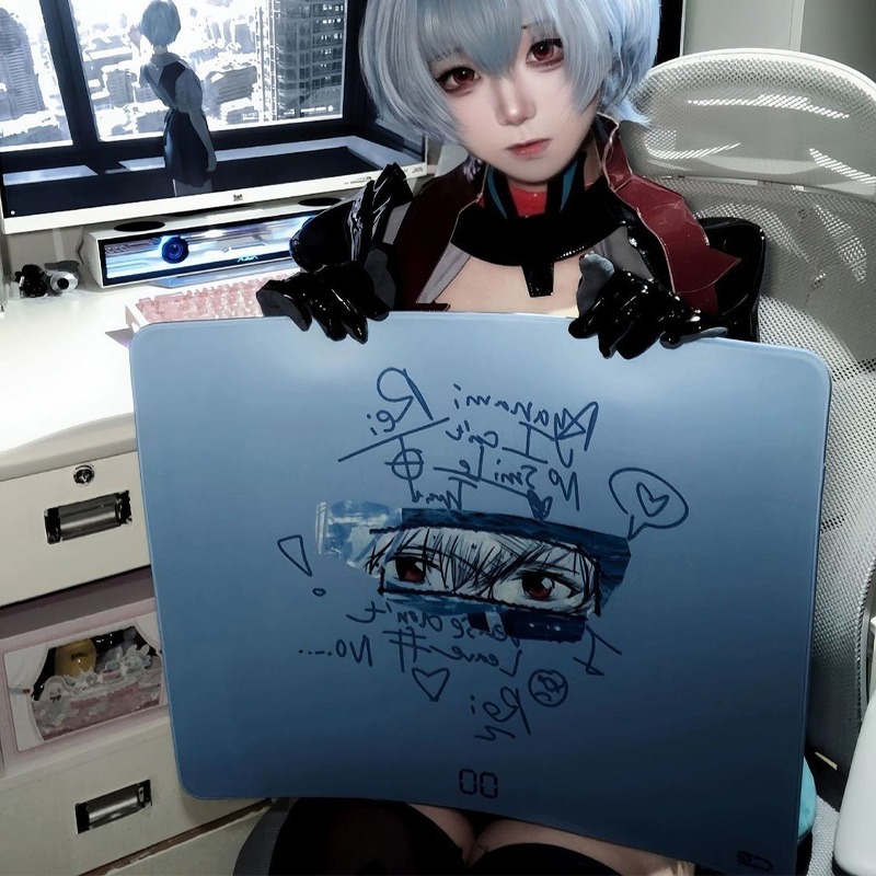 Evangelion Rei Ayanami Mousepa - đánh giá và giá Gaming Accessories In Japan