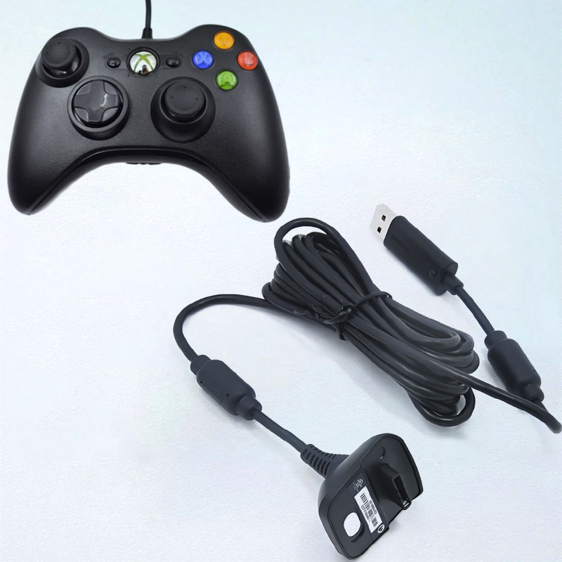 1PC 1.5m USB Charging Cable fo - đánh giá và giá Gaming Controllers Xbox Accessories