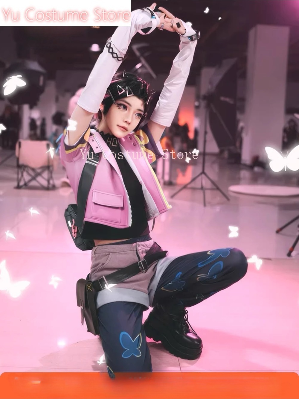 Clove Cosplay Costume Purple G - đánh giá và giá Gaming Accessories Store