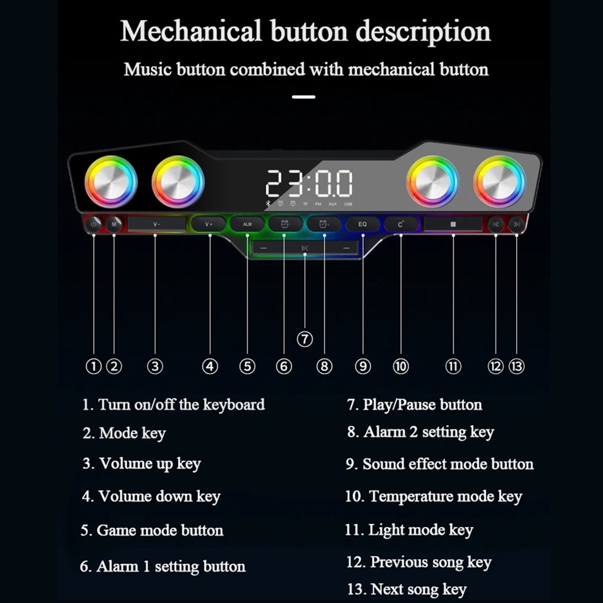 DTC5 V18 Dazzle Colour Speaker - đánh giá và giá Gaming Accessories Lights