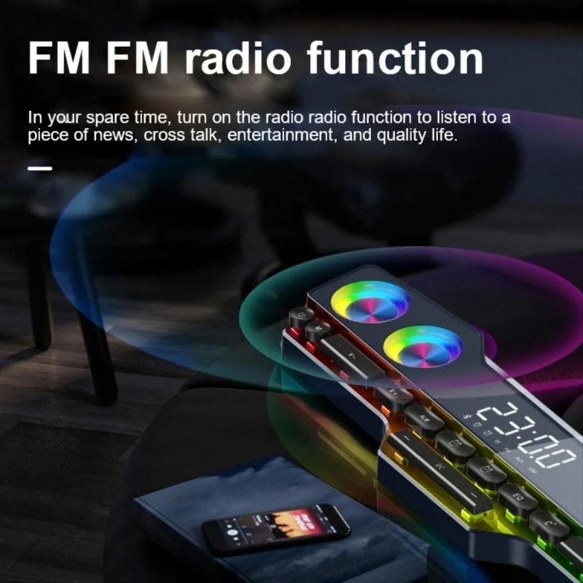 DTC5 V18 Dazzle Colour Speaker - đánh giá và giá Gaming Accessories Lights