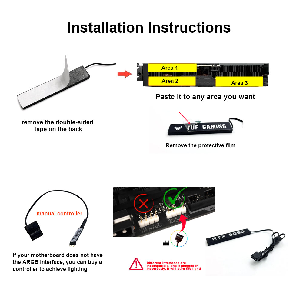 GPU Bảng Điều Khiển Bên Hông R - đánh giá và giá Gaming Accessories Lights