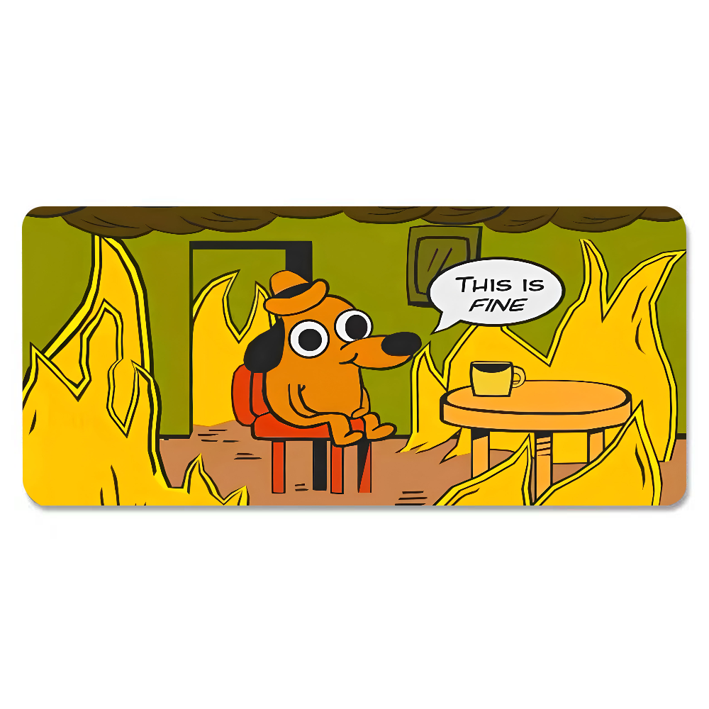 This Is Fine Dog Dachshund Mou - đánh giá và giá Gaming Accessories Women