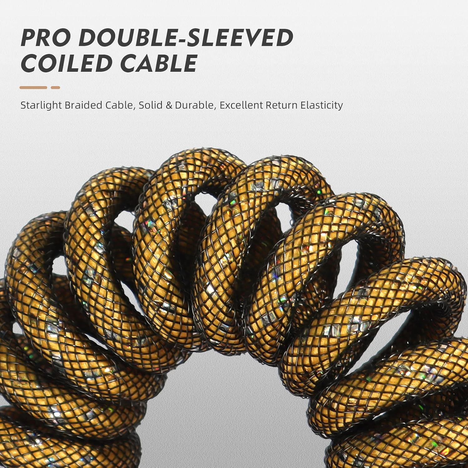 ATTACK SHARK * MAMBASNAKE C03  - đánh giá và giá Sleeved Cable Kit