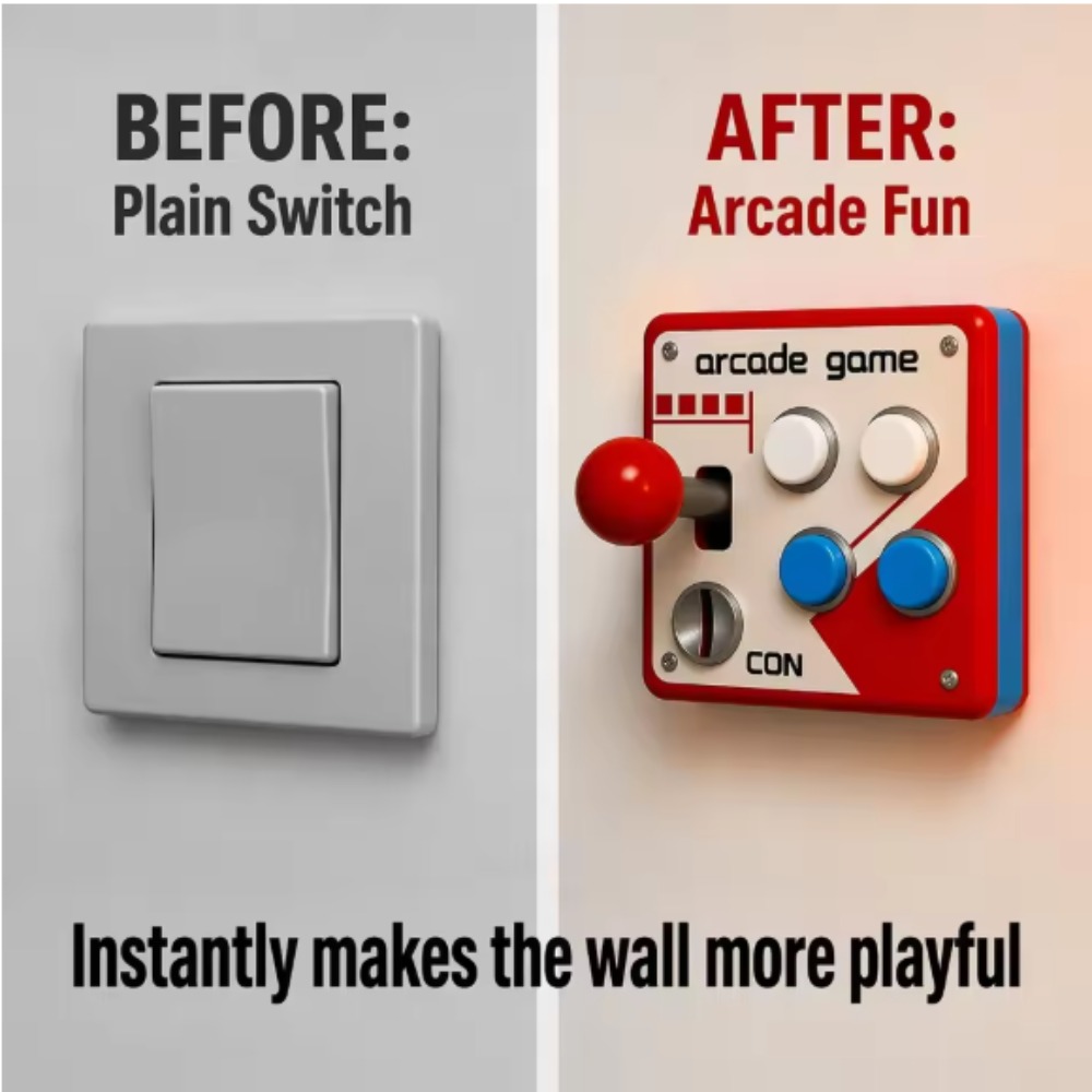 Retro Arcade Joystick Switch P - đánh giá và giá Gaming Accessories Wall