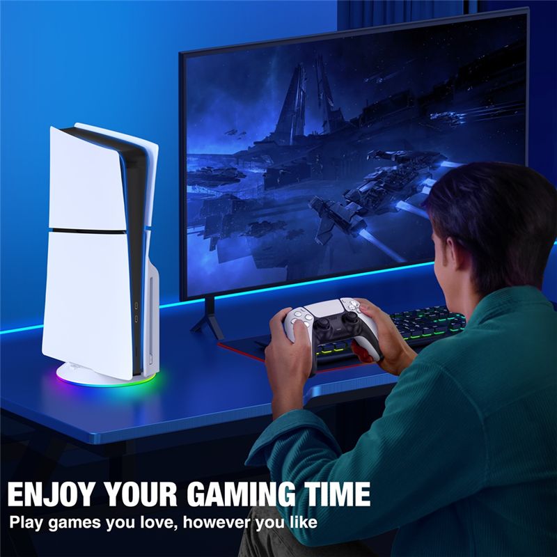 AED7-Vertical Stand With RGB L - đánh giá và giá Gaming Accessories Lights