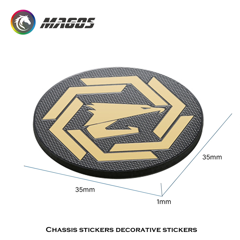 3 Cái/lốc ROG MSI AORUS 12CM Q - đánh giá và giá Gaming Accessories Decor
