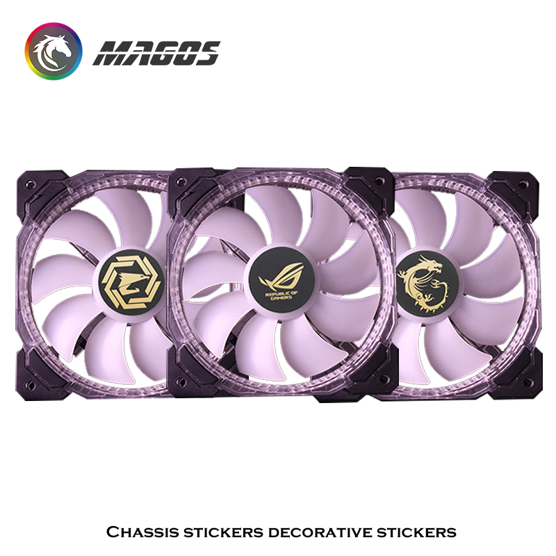 3 Cái/lốc ROG MSI AORUS 12CM Q - đánh giá và giá Gaming Accessories Decor