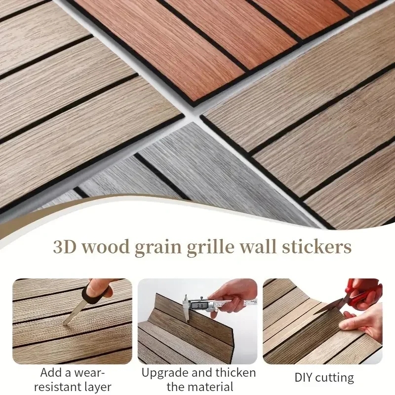 Faux Wood Grain Grille Self-Ad - đánh giá và giá Gaming Accessories Wall