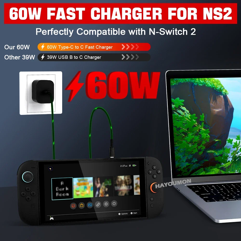 AC Adapter For Switch 2 Fast C - đánh giá và giá Gaming Accessories Wall
