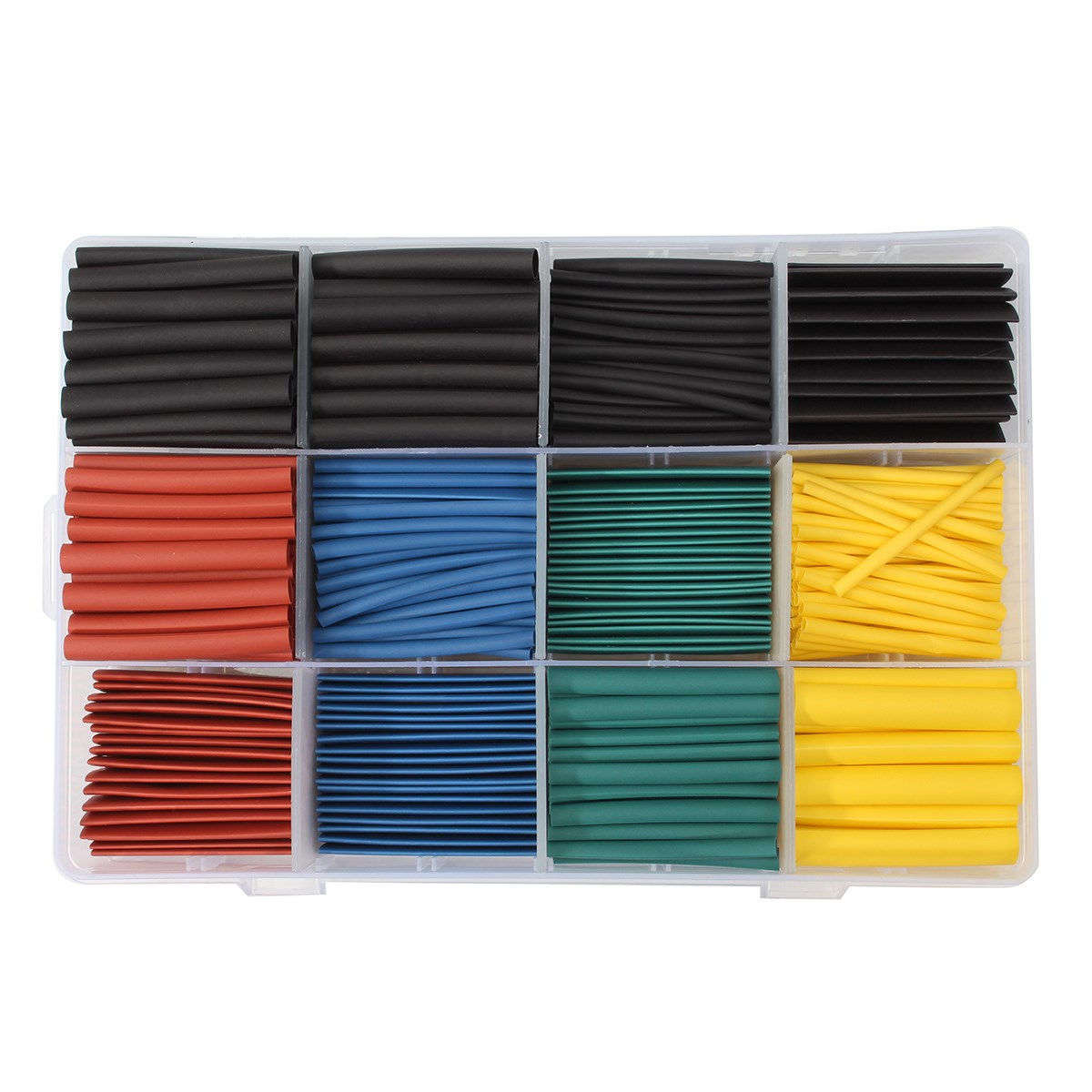 520Pcs Heat Shrink Tube Kit Fl - đánh giá và giá Sleeved Cable Kit