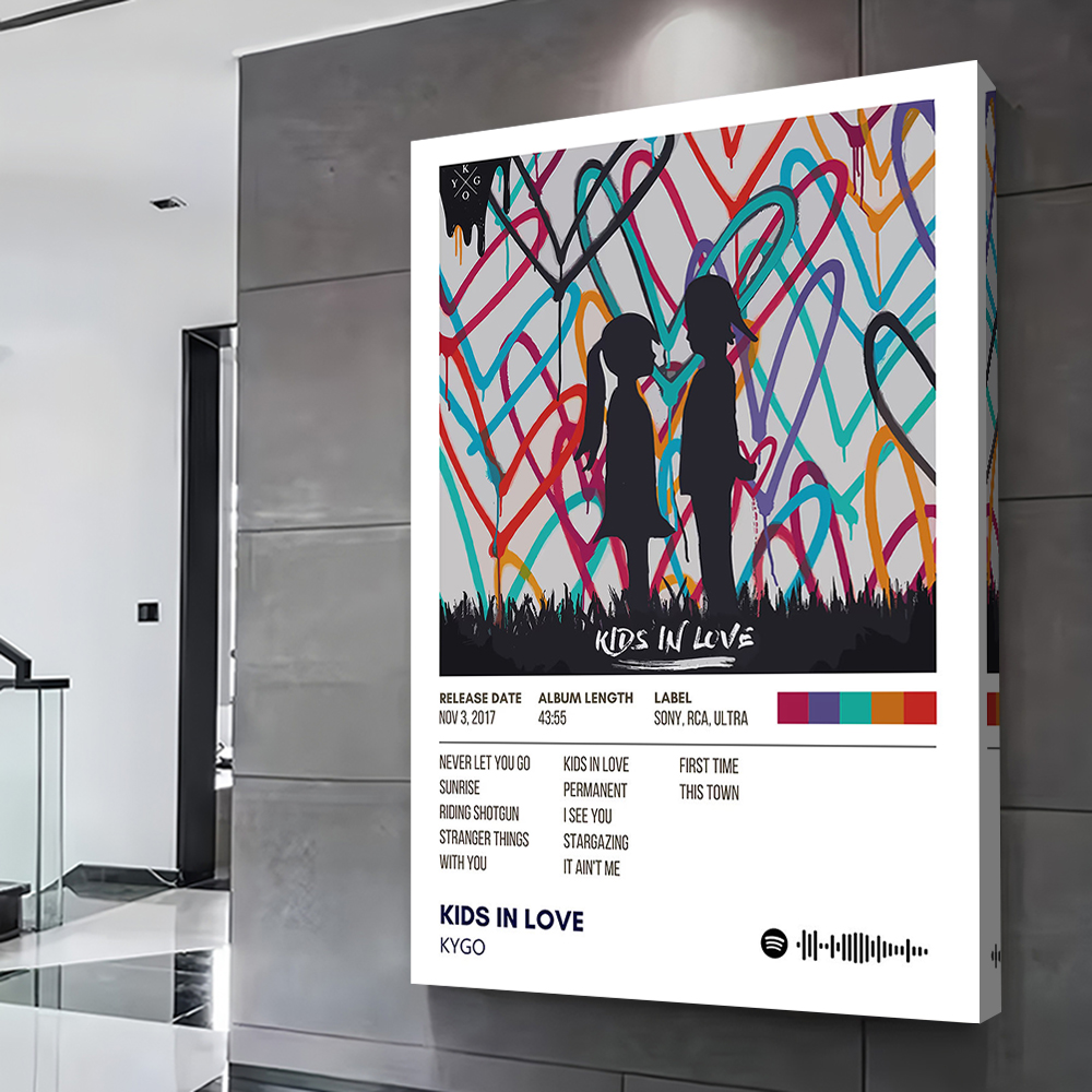 Kygo Kids in Love Printed Post - đánh giá và giá Gaming Accessories Wall