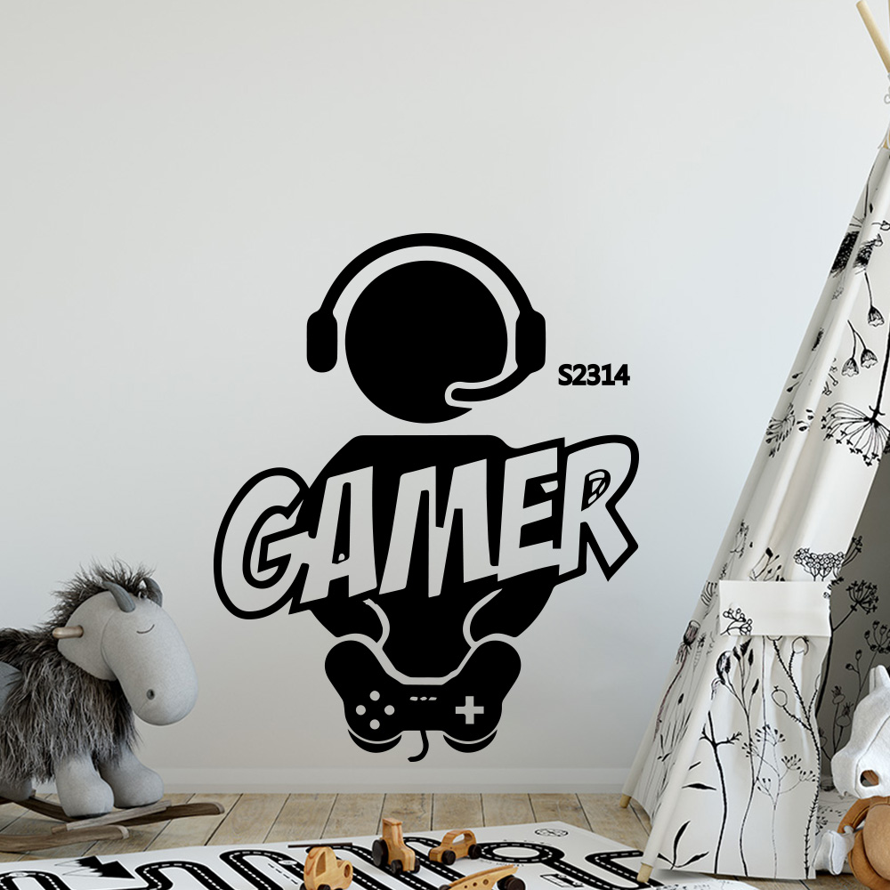1pc Gamer Wall Art Decal For K - đánh giá và giá Gaming Accessories Wall