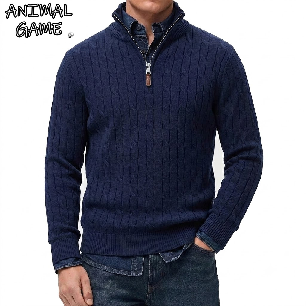 Men's Casual Stand Collar Card - đánh giá và giá Sleeved Cable Kit